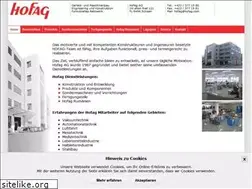 Sites similar to hofag.com