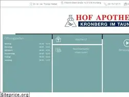 Sites similar to hofapothekekronberg.de