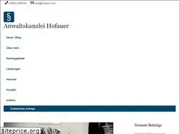 Sites similar to hofauer.com