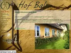 Sites similar to hofbalm.de