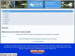 Sites similar to hofer-forellen.de