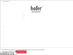 Sites similar to hofer-kerzen.at