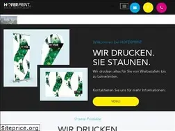 Sites similar to hoferprint.com