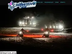 Sites similar to hofesztival.hu
