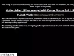 Sites similar to hofferadler.com