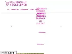 Sites similar to hofgemeinschaft-heggelbach.de