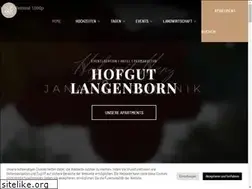 Sites similar to hofgut-langenborn.de