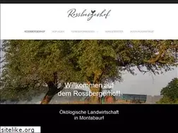 Sites similar to hofgut-rossberg.de