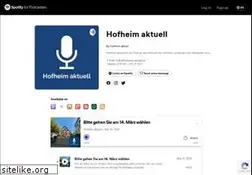Sites similar to hofheim-aktuell.de