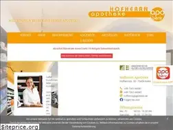 Sites similar to hofherrn-apotheke.de