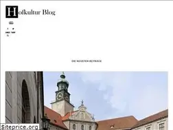 Sites similar to hofkulturblog.de