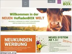 Sites similar to hofladenbox.de