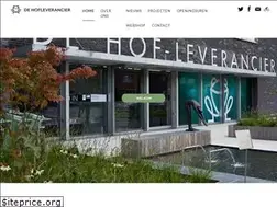 Sites similar to hofleverancier.be