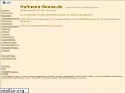 Sites similar to hofmann-sauna.de