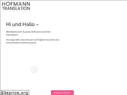 Sites similar to hofmanntranslation.com