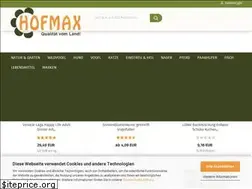 Sites similar to hofmax.de