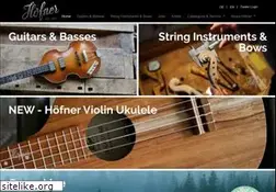 Sites similar to hofner.com