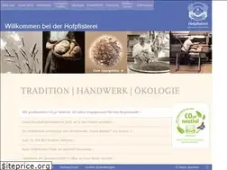 Sites similar to hofpfisterei.de