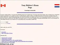 Sites similar to hofsteegenealogy.com
