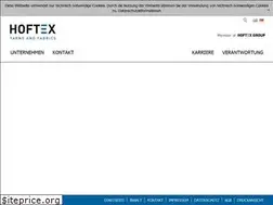 Sites similar to hoftex.de