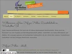 Sites similar to hofzurhellen.de