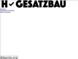 Sites similar to hogesatzbau.de