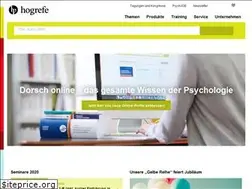 Sites similar to hogrefe.com