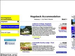 Sites similar to hogsbackaccommodation.com