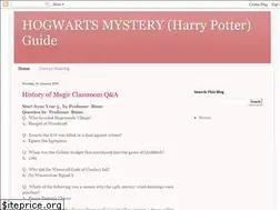 Sites similar to hogwartsmysteryguide.blogspot.com