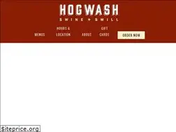 Sites similar to hogwashsf.com