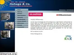 Sites similar to hohage-co.de