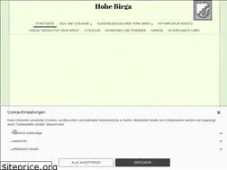 Sites similar to hohe-birga.at