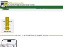 Sites similar to hohe-wand.gv.at