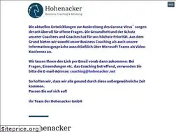 Sites similar to hohenacker.net