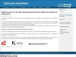 Sites similar to hohenemsgenealogie.at
