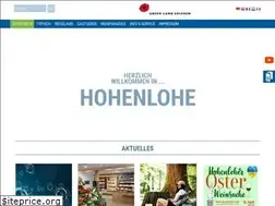 Sites similar to hohenlohe.de