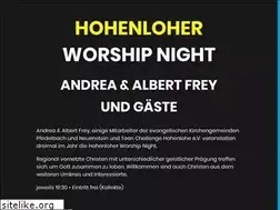 Sites similar to hohenloher-worship-night.de