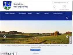 Sites similar to hohenpolding.de