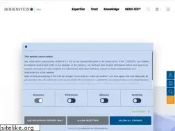 Sites similar to hohenstein.in