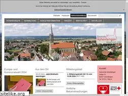 Sites similar to hohentengen-online.de