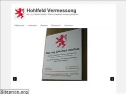 Sites similar to hohlfeld-vermessung.de