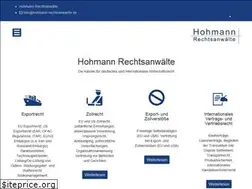 Sites similar to hohmann-rechtsanwaelte.de