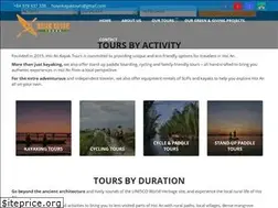 Sites similar to hoiankayaktours.com