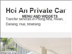 Sites similar to hoianprivatecar.com