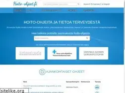 Sites similar to hoito-ohjeet.fi