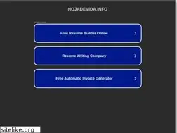 Sites similar to hojadevida.info