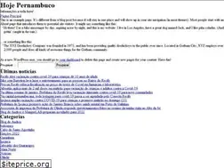 Sites similar to hojepe.com.br