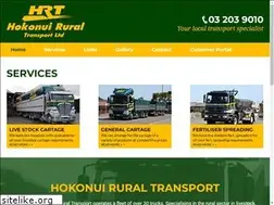 Sites similar to hokonuirural.co.nz