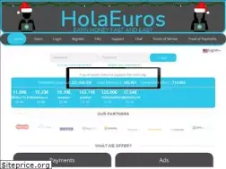 Sites similar to holaeuros.com