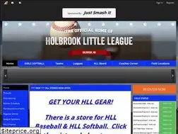 Sites similar to holbrooklittleleague.org